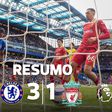 Chelsea aproveitou-se de um Liverpool em festa (resumo)