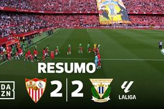 Sevilha em crise empatou com o aflito Leganés (resumo)