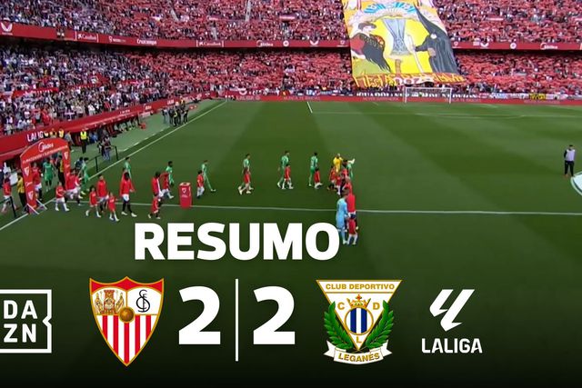 Sevilha em crise empatou com o aflito Leganés (resumo)