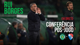 DIRETO: acompanhe a conferência de Imprensa de Rui Borges