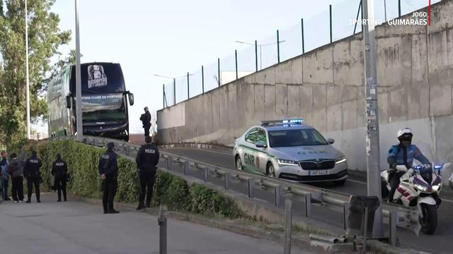 Chegada do Sporting a Alvalade