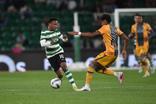 Geny Catamo em ação no Sporting-V. Guimarães - Foto: Miguel Nunes