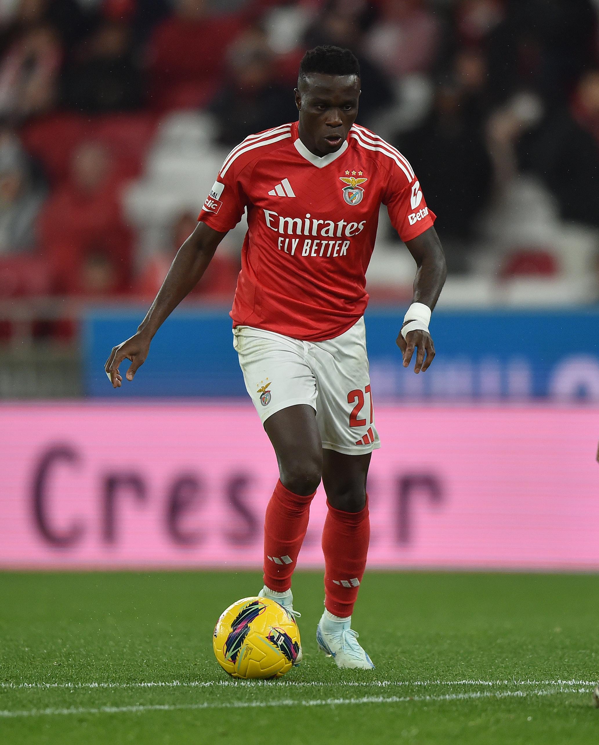 Bruma reforçou o Benfica na segunda metade da época 2024/25 - Foto: A BOLA/Miguel Nunes