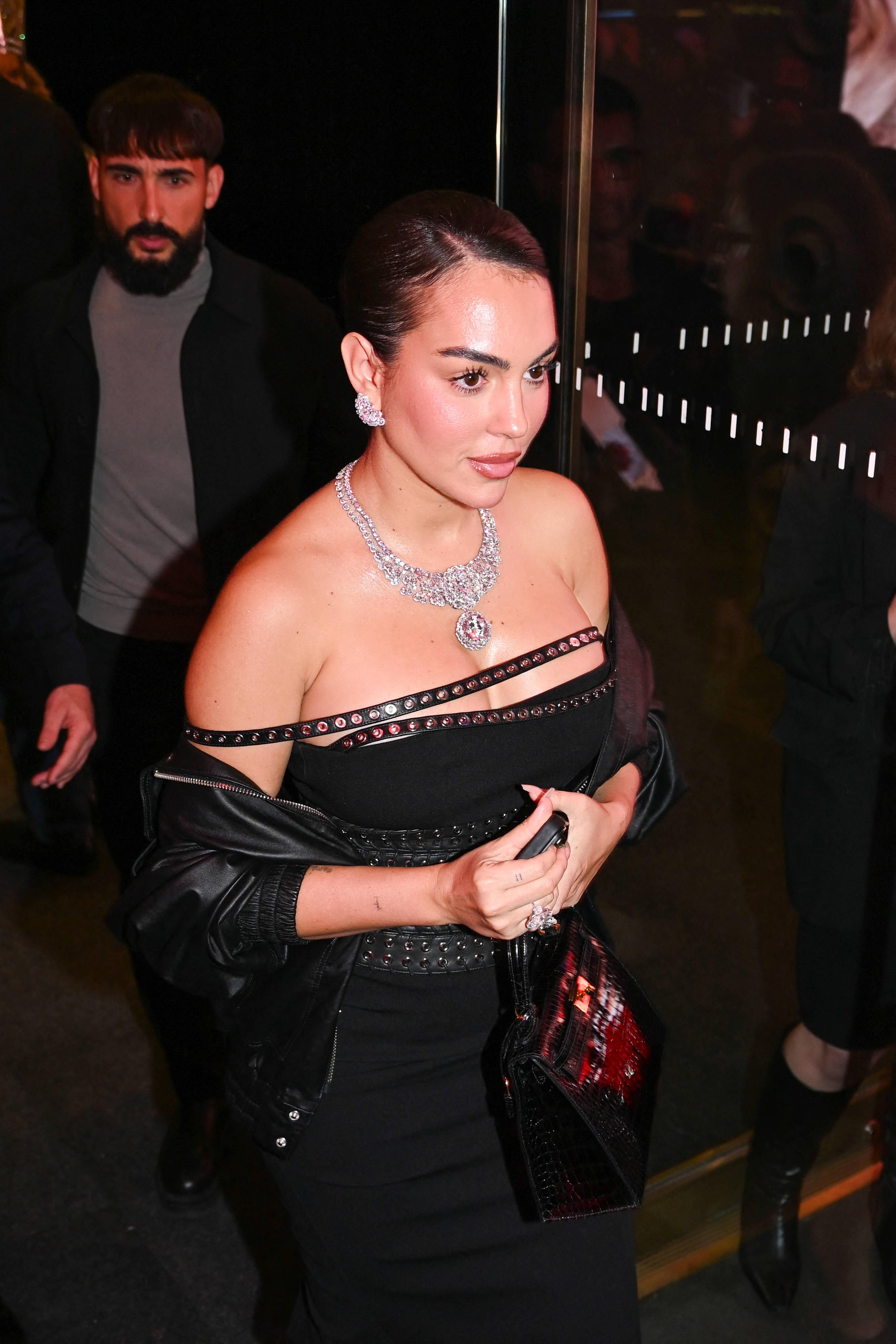 Georgina na festa da Vogue antes da Met Gala - foto: Imago
