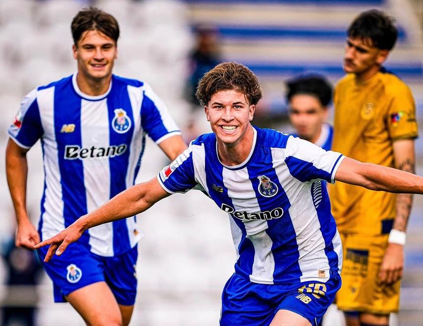 Bernardo Lima apontou o golo dos dragões, aos 43' - Foto: Liga Portugal