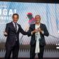 Pedro Proença, presidente da FPF, e António Nunes, presidente da a Liga dos Bombeiros Portugueses
