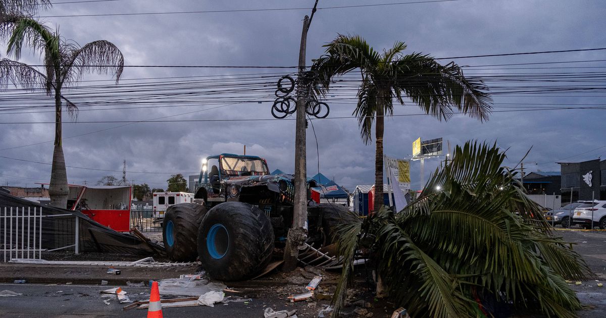 Colômbia: acidente com monster truck faz dois mortos e 40 feridos