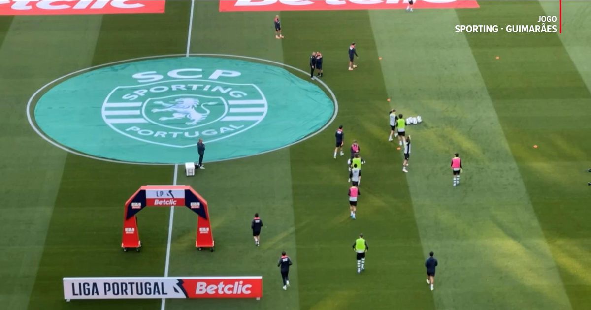 Sporting entra para o aquecimento