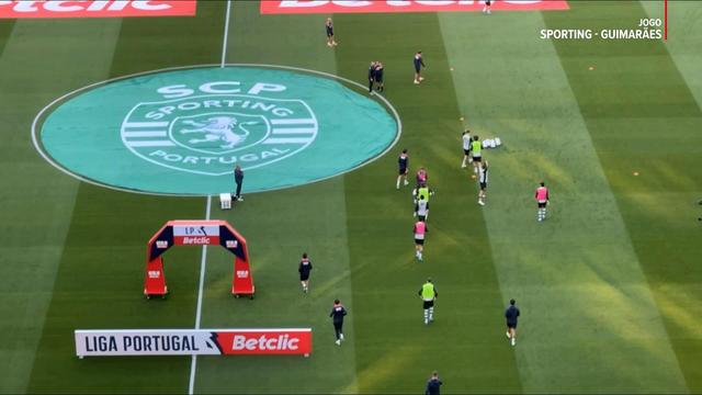 Sporting entra para o aquecimento
