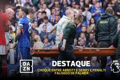 Arrepiante! Estreante do Chelsea perde os sentidos e é levado de maca