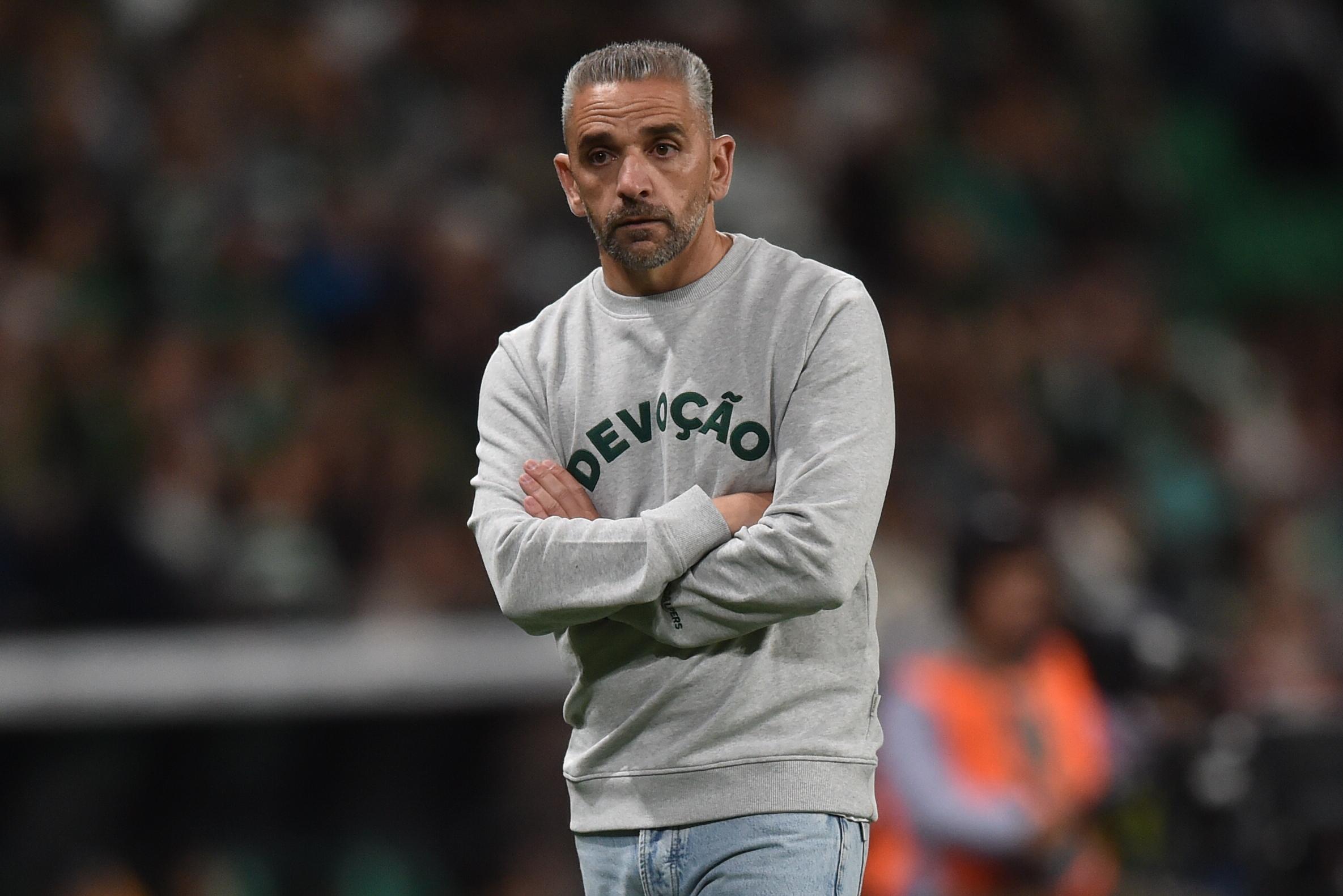 Rui Borges, treinador do Sporting, prepara as três finais até final da temporada - Foto: Miguel Nunes