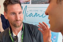 Lionel Messi e Kimi Antonelli conheceram-se após o GP de Miami