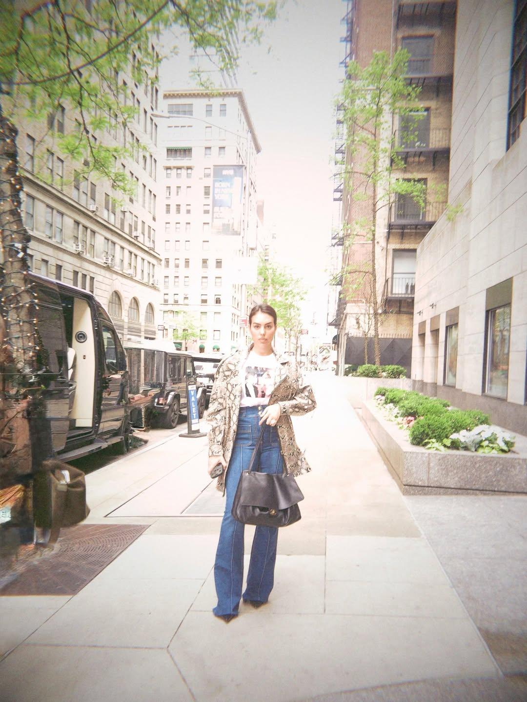 Georgina em Nova Iorque - Instagram