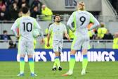 Jogadores do City frustrados com os três golos sofridos
