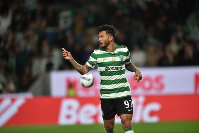 Luis Suárez festeja golo no Sporting-V. Guimarães - Foto: Miguel Nunes