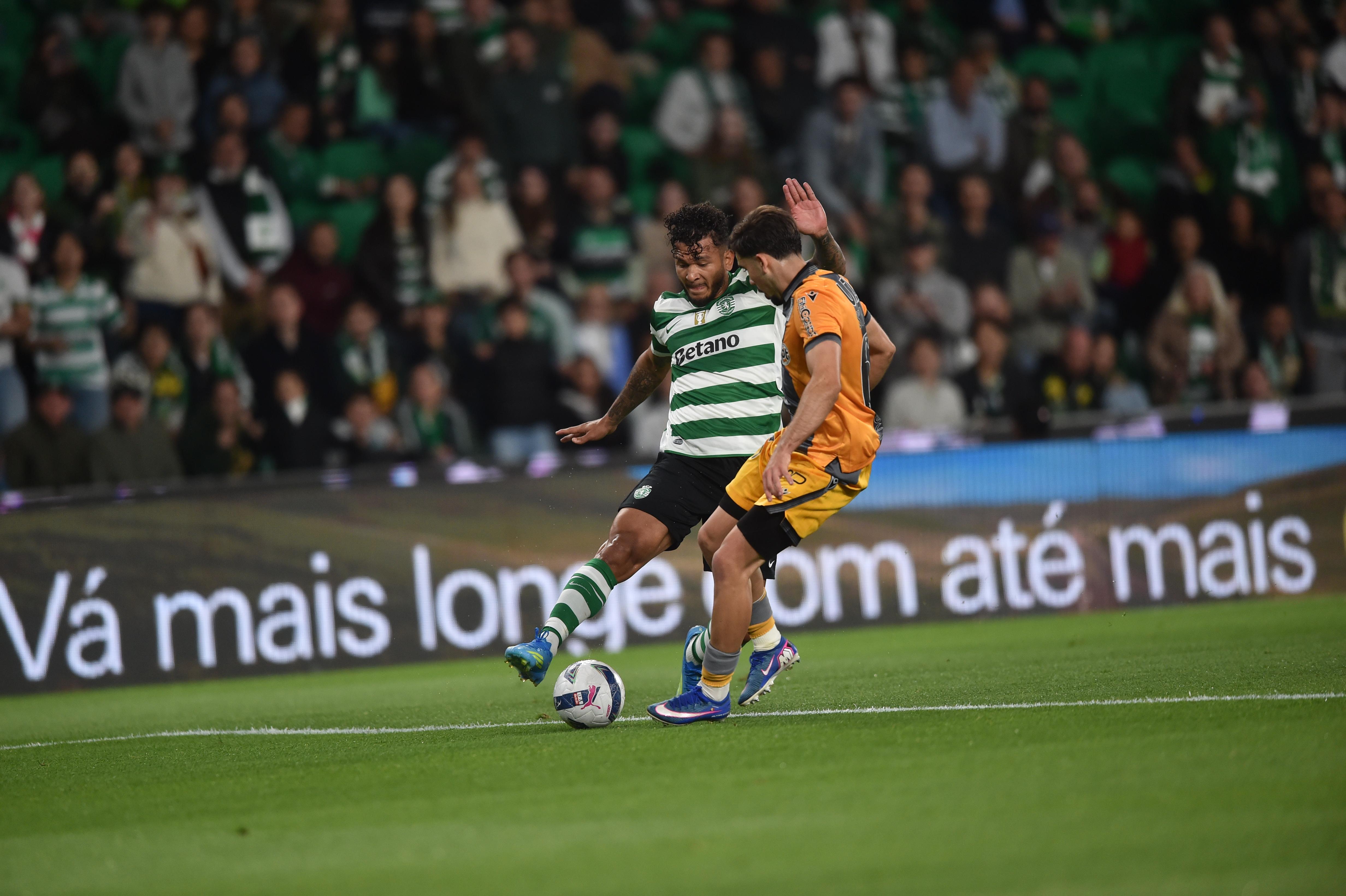 Luis Suárez em ação no Sporting-V. Guimarães - Foto: Miguel Nunes
