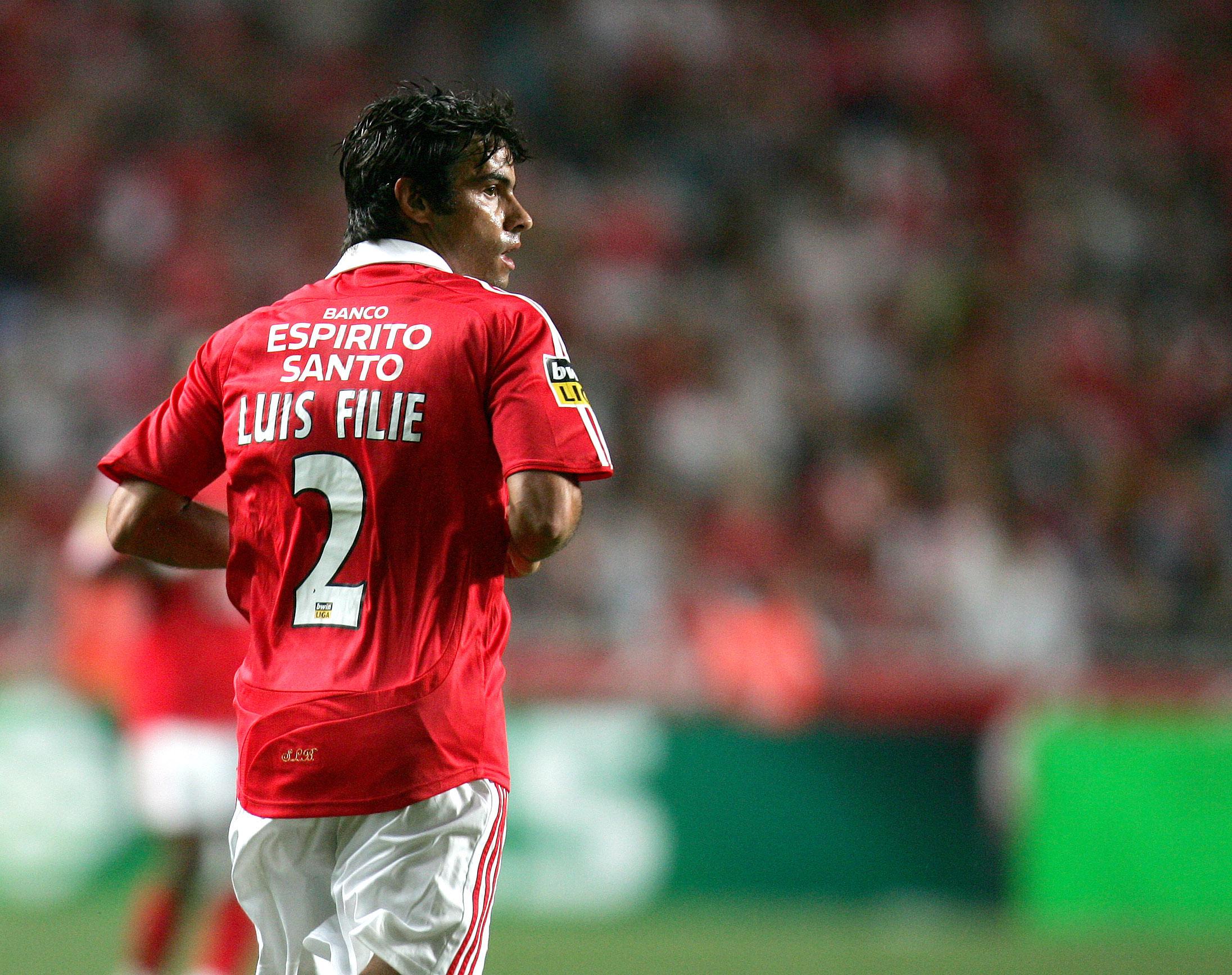 Luís Filipe esteve nos quadros do Benfica entre 2007/08 e 2010/11 (pelo meio contou com empréstimo ao Vitória de Guimarães) - Foto: A BOLA/André Alves