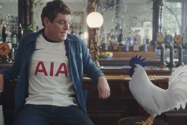 Galo ajuda a apresentar nova camisola do Tottenham