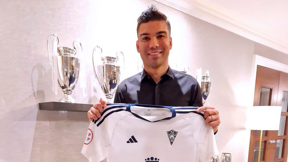 Casemiro torna-se accionista de clube da terceira divisão espanhola