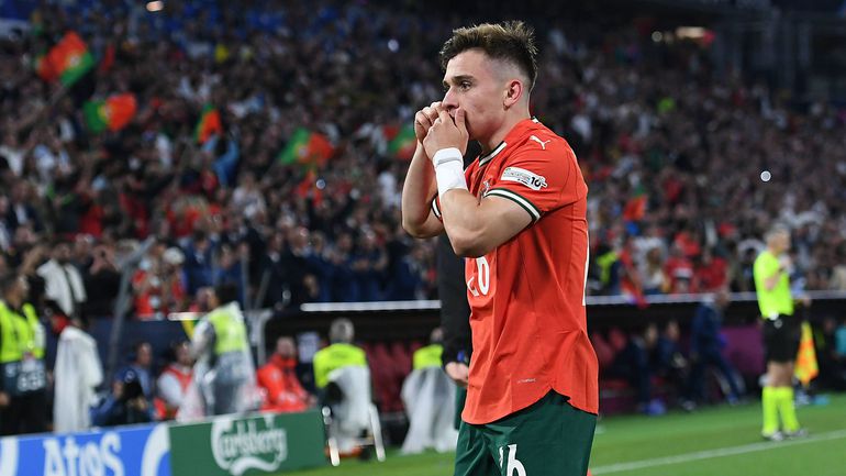 VÍDEO: golaço de Francisco Conceição a dar o empate a Portugal