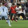 Vitinha frente à Alemanha (MIGUEL A. LOPES/LUSA)