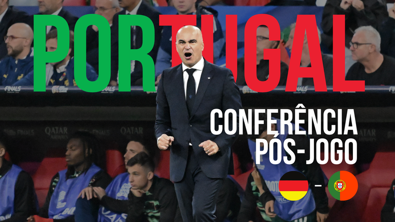 Siga a conferência de Roberto Martínez em direto