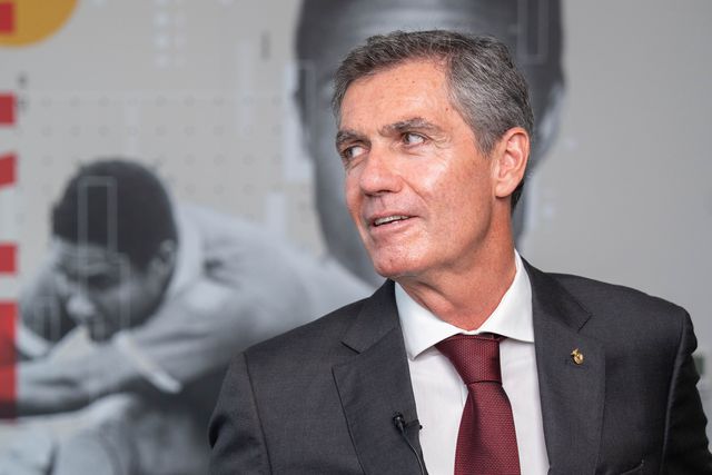 João Noronha Lopes, candidato a presidente do Benfica - Foto Breno Barison