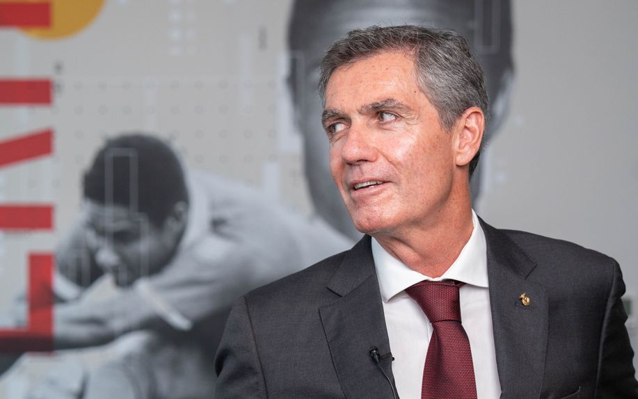 João Noronha Lopes, candidato a presidente do Benfica - Foto Breno Barison