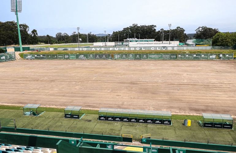 Rio Ave: obras em andamento para a nova época