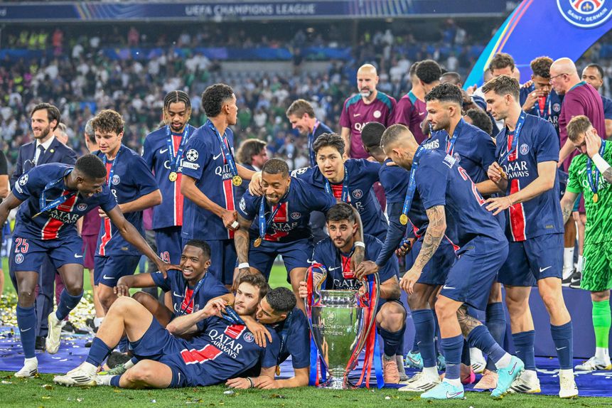 PSG venceu a UEFA Champions League