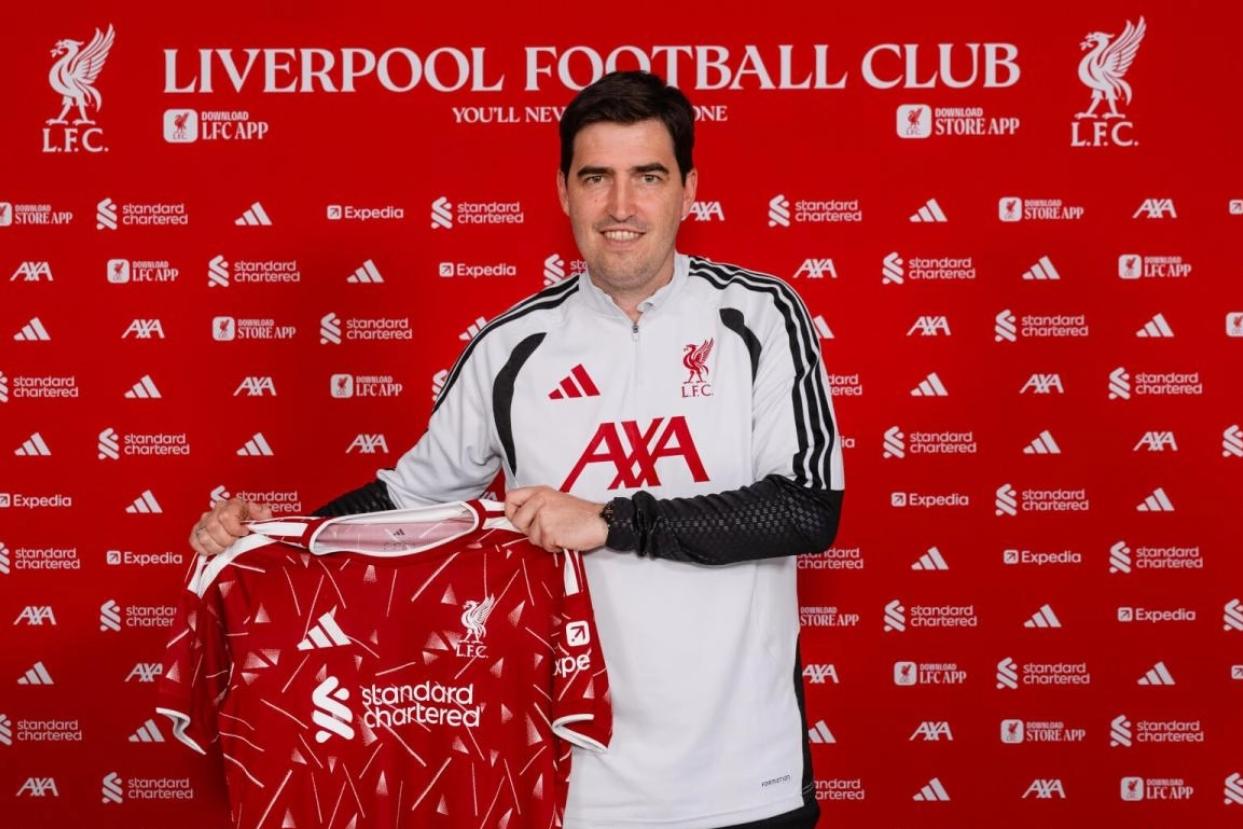 Iraola é o novo treinador do Liverpool