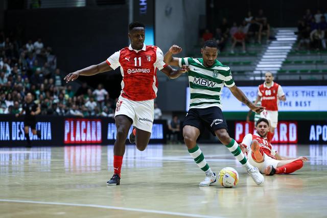 Segundo jogo da meia-final do play-off entre Sporting e SC Braga no João Rocha - Foto: Sporting