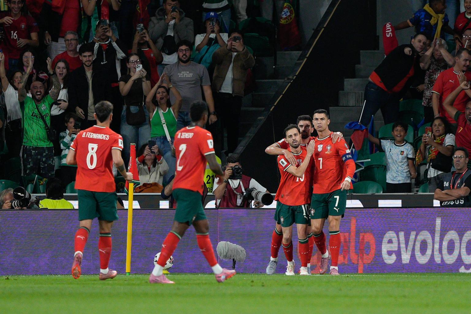 Portugal tem um dos melhores plantéis do Campeonato do Mundo. É a altura de Roberto Martínez e dos jogadores fazerem com que tudo funcione — Foto: IMAGO