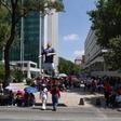Greve de professores condicionado Cidade do México