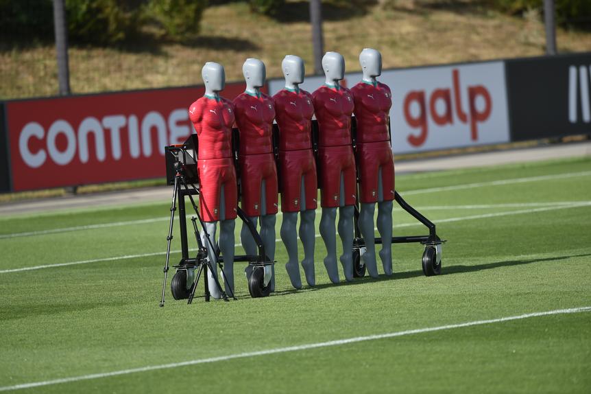 A ferramenta que não falta nos treinos da Seleção - Foto: Miguel Nunes