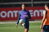 João Félix treinou segunda, terça e quarta-feira, mas não quinta - Foto: Miguel Nunes