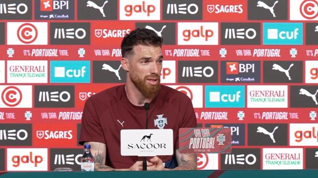José Sá e o onze titular de Portugal
