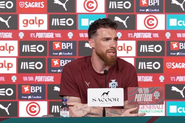 José Sá recorda episódio do Euro 2024: «Não, não tenho treinado as placagens...»