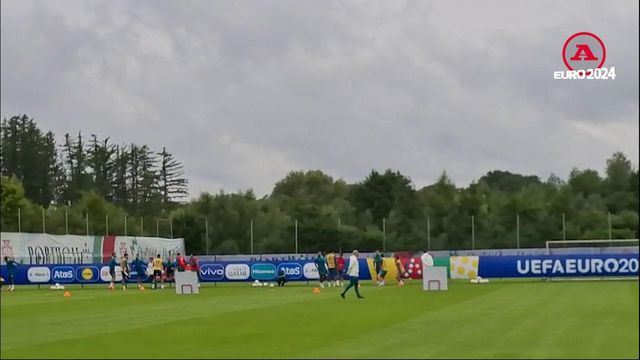 Treino da Seleção antes do jogo dos quartos de final