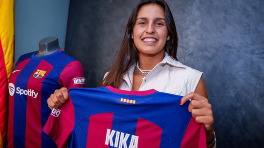 Já há data para a possível estreia de Kika no Barcelona