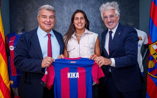 Oficial: Kika Nazareth é reforço do Barcelona