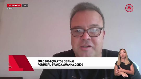 «Portugal-França vai ser um jogo completamente aberto»