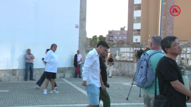 Pedro Gonçalves passou no velório de Diogo Jota e de André Silva