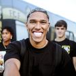 Sorriso foi um dos jogadores que participou no desafio lançado pelo emblema minhoto (Foto: Famalicão)