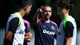 Rui Borges promove avançado no Sporting