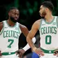 Jaylen Brown e Jason Tatum chegaram a duas finais e conquistaram m título