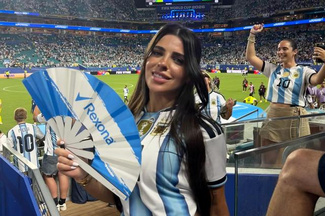 Valentina Cervantes, namorada de Enzo Fernández, no Mundial 2026 - Foto: @valucervantes