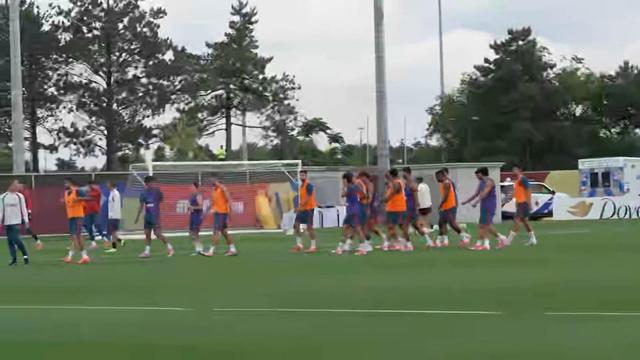 O último treino da Seleção em Toronto
