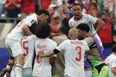 Marrocos venceu o Canadá (Foto: EPA/CHRISTOPHER NEUNDORF)