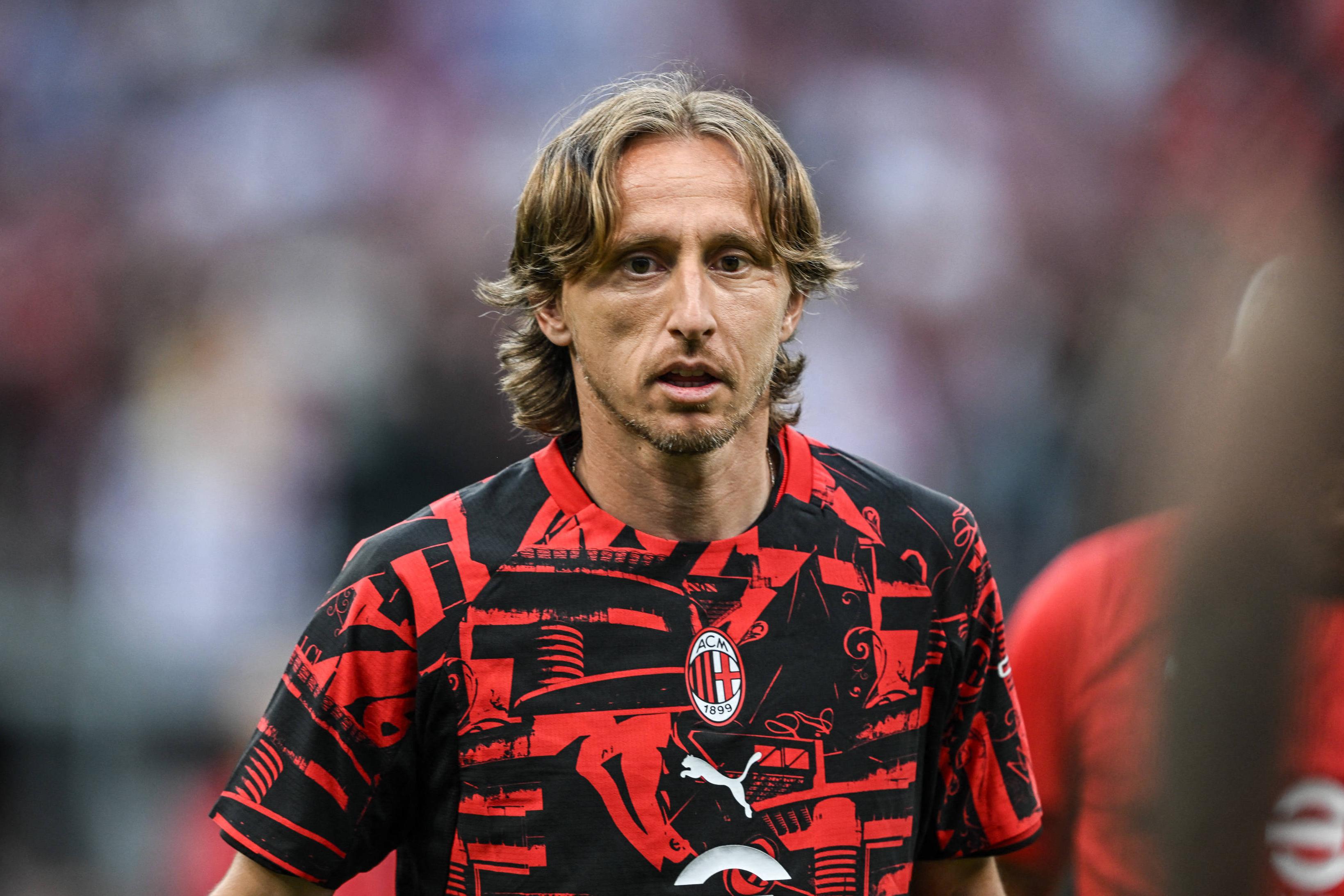 Luka Modric terminou contrato de um ano com o Milan